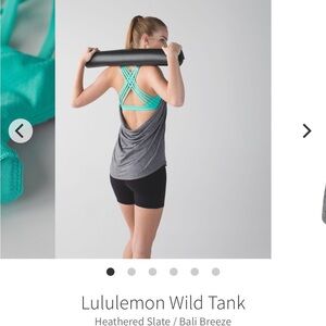 Lululemon wild Tank Top